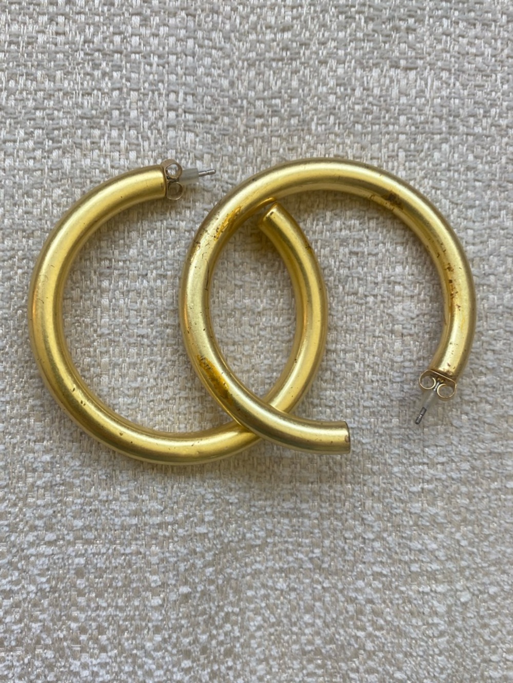 Jcrew Gold Hoop Earrings